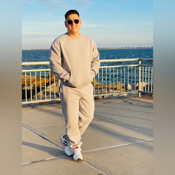 Unisex, crewneck sweatset, cotton - Picture 5 of 9